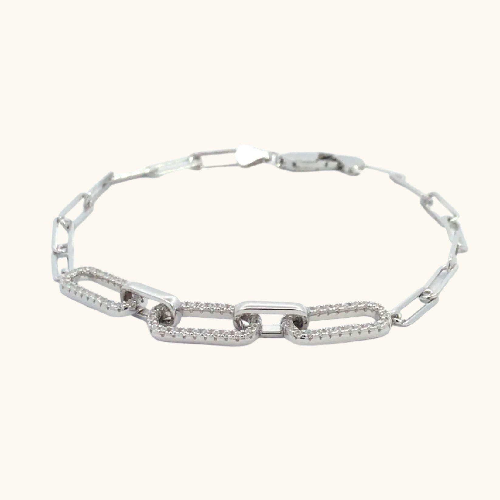 Victorian Paperclip Bracelet