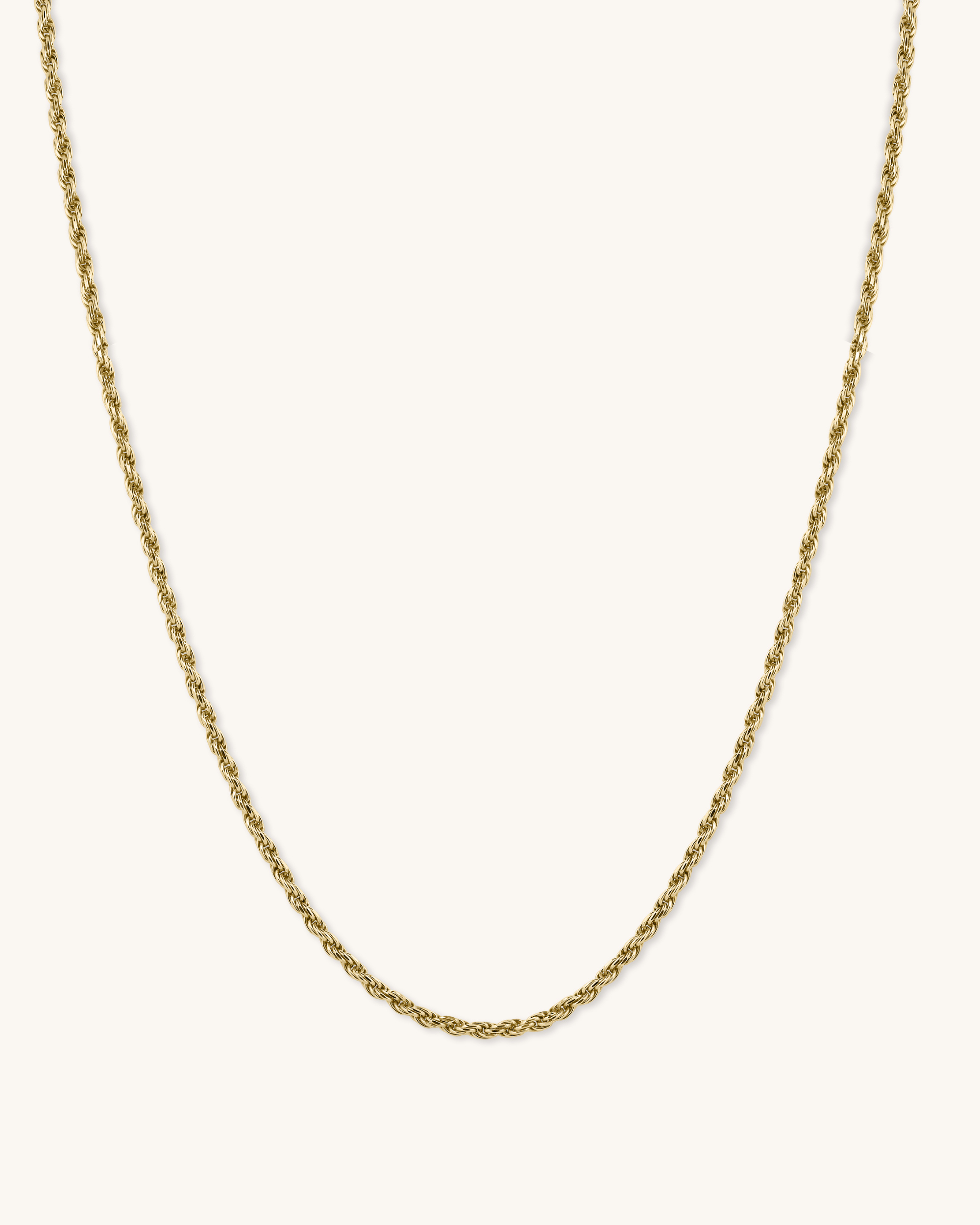 14K Gold 1.5mm Lite Rope Chain
