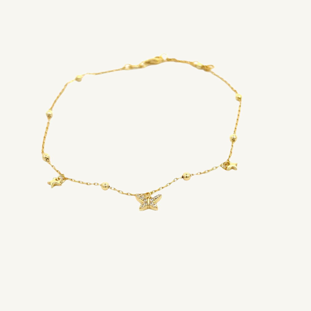 Dangling Butterfly Anklet