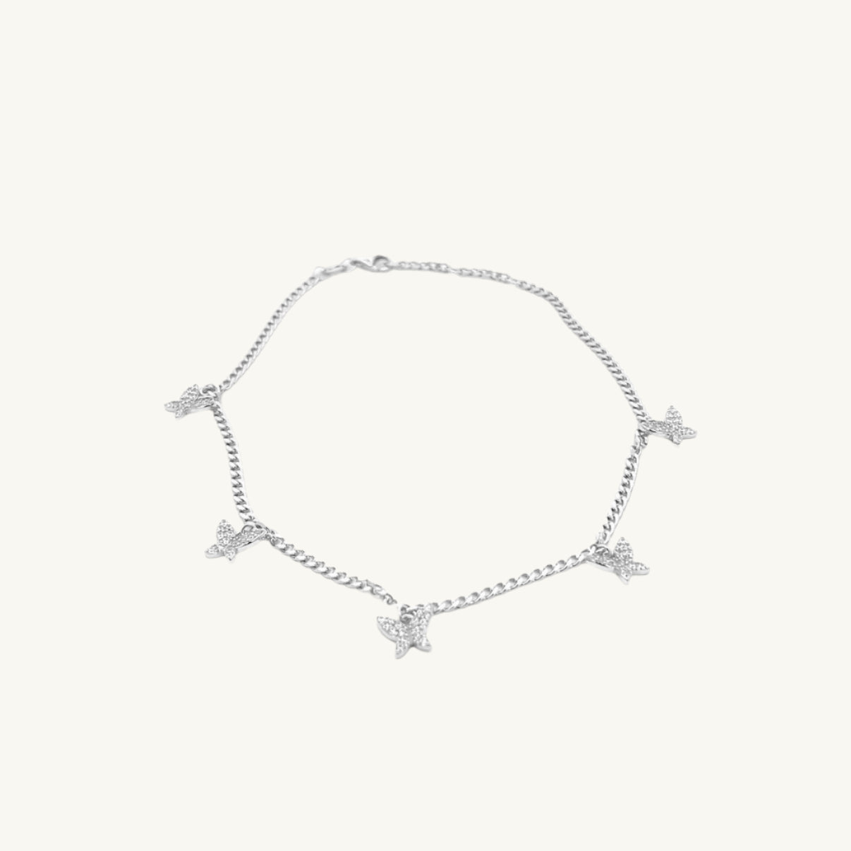 Dangling Butterflies Anklet