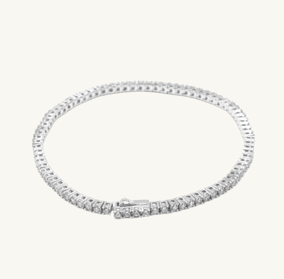 2mm Tennis Anklet
