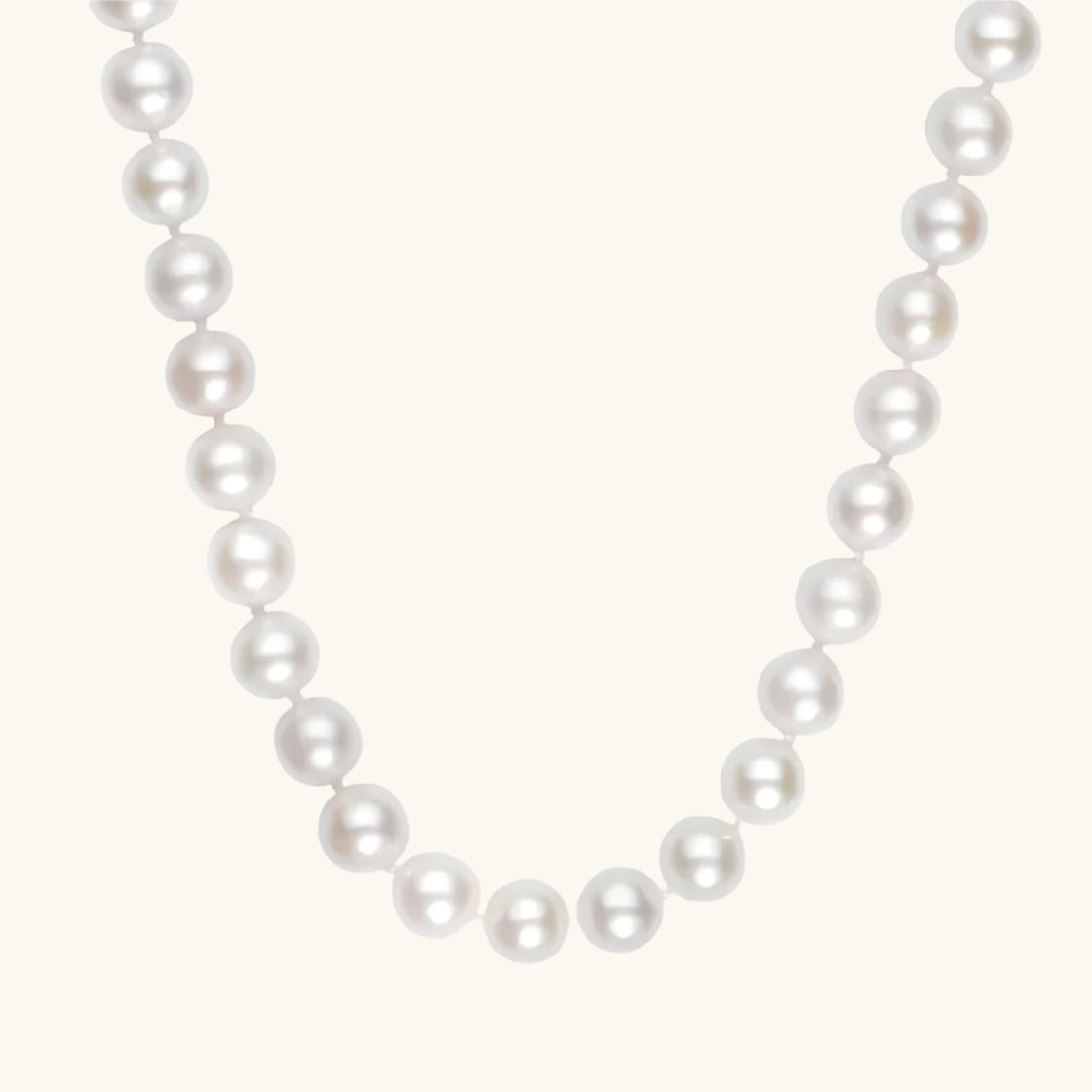 14K 8-9mm Pearl Necklace