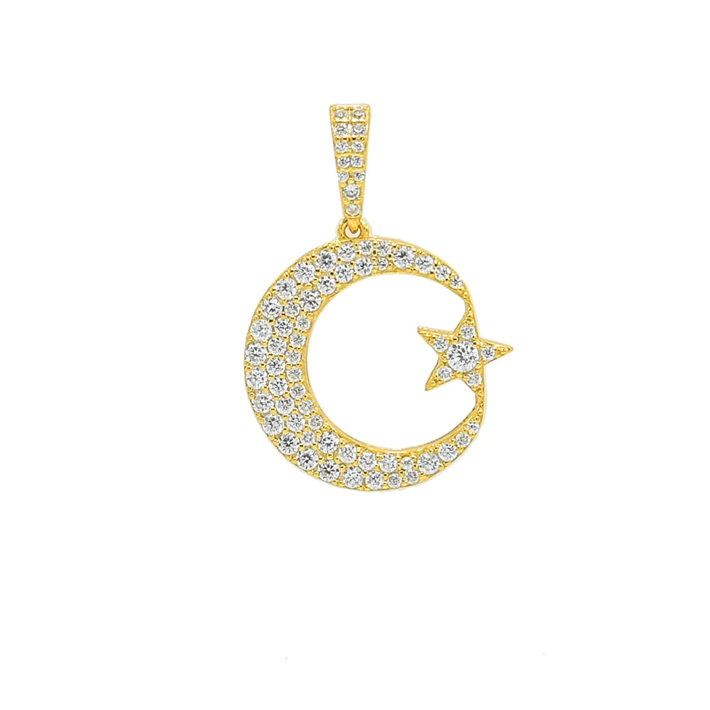 CRESCENT MOON PENDANT