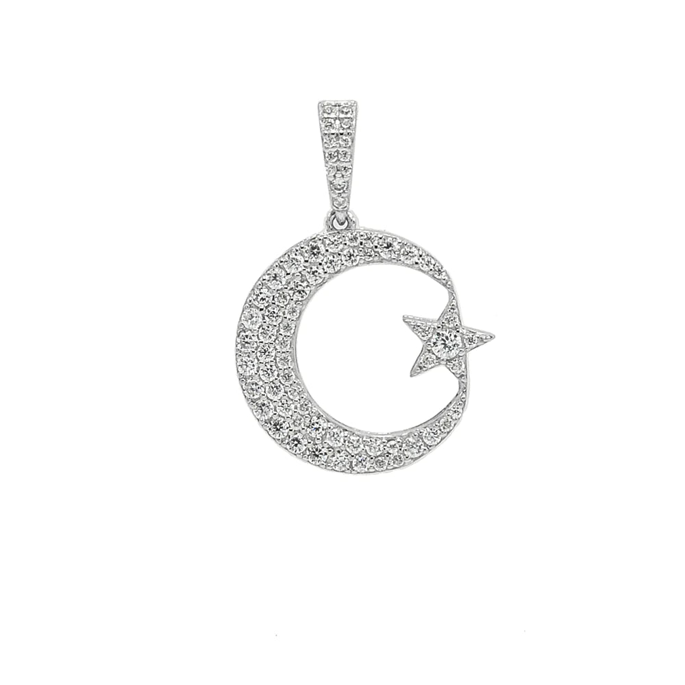 CRESCENT MOON PENDANT