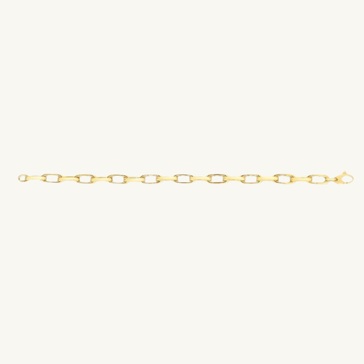 14K 6mm French Cable Fashion Link Chain