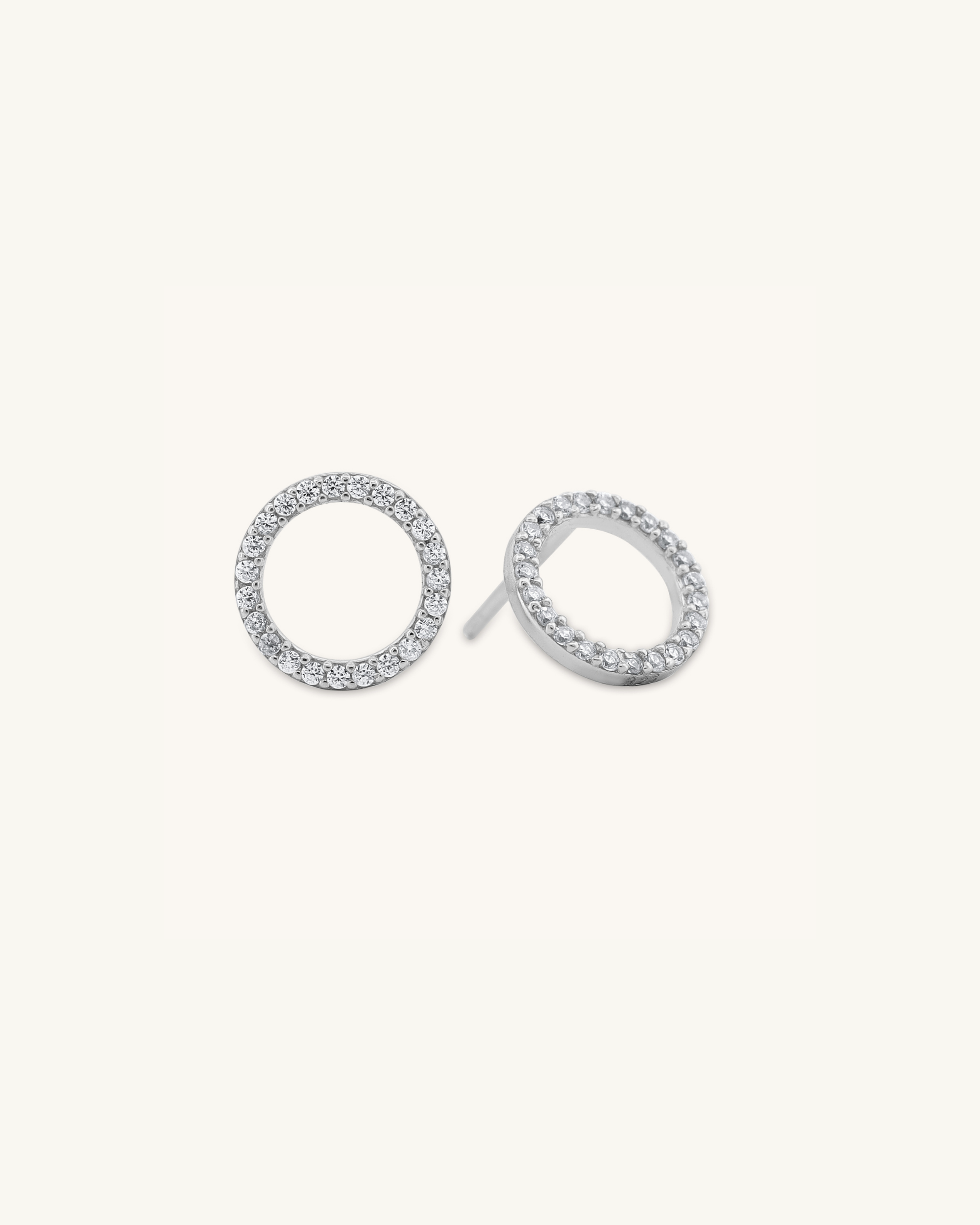Circle Design Earrings