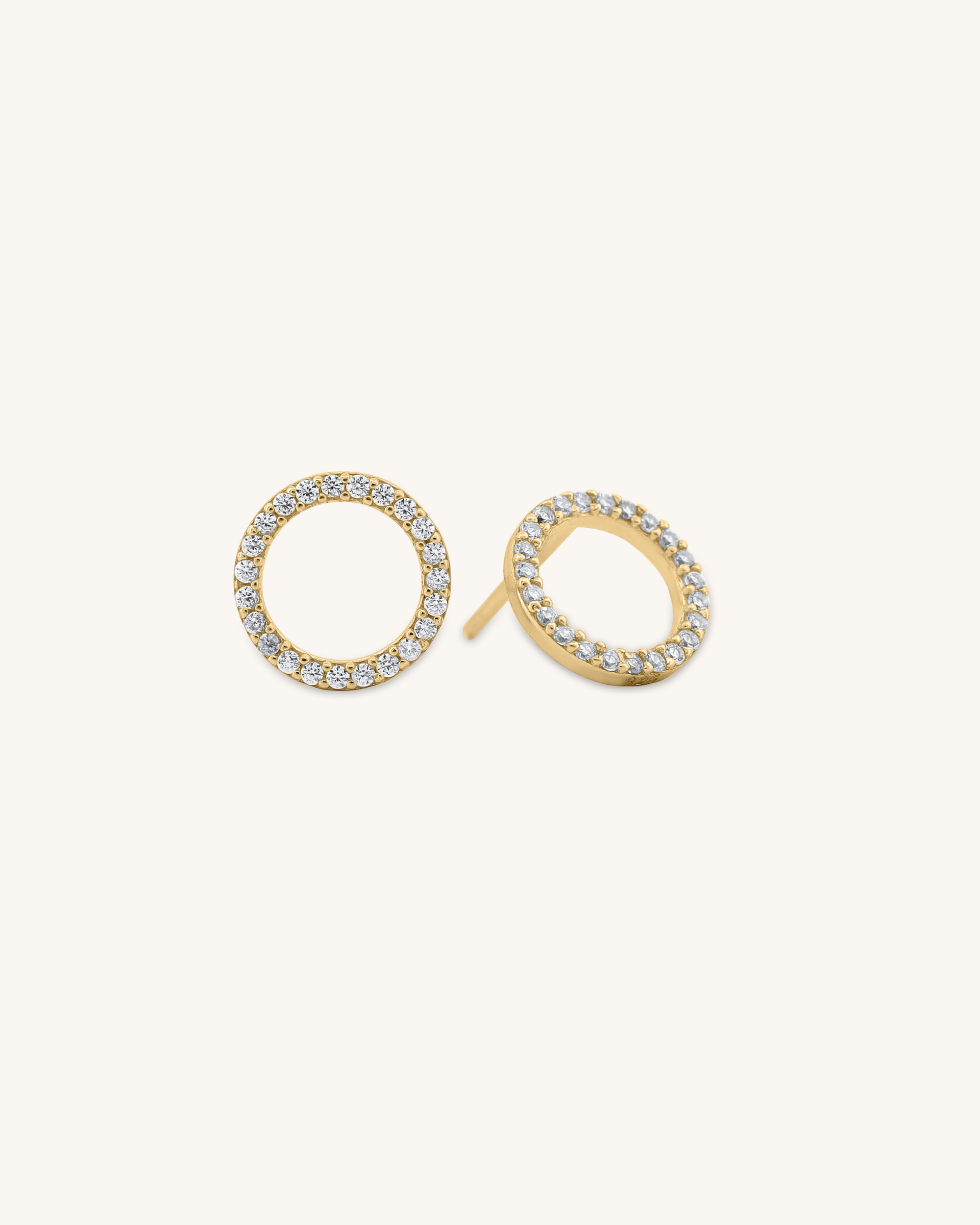 Circle Design Earrings