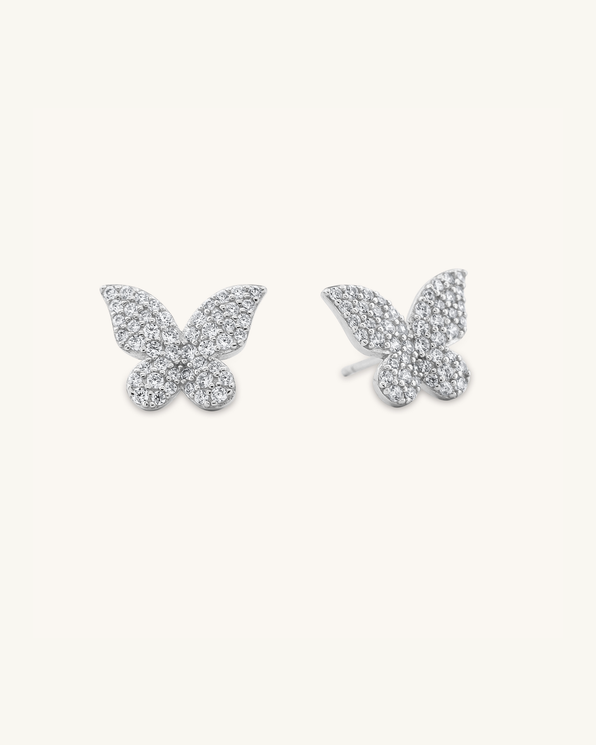 Petite Butterfly Stud Earrings