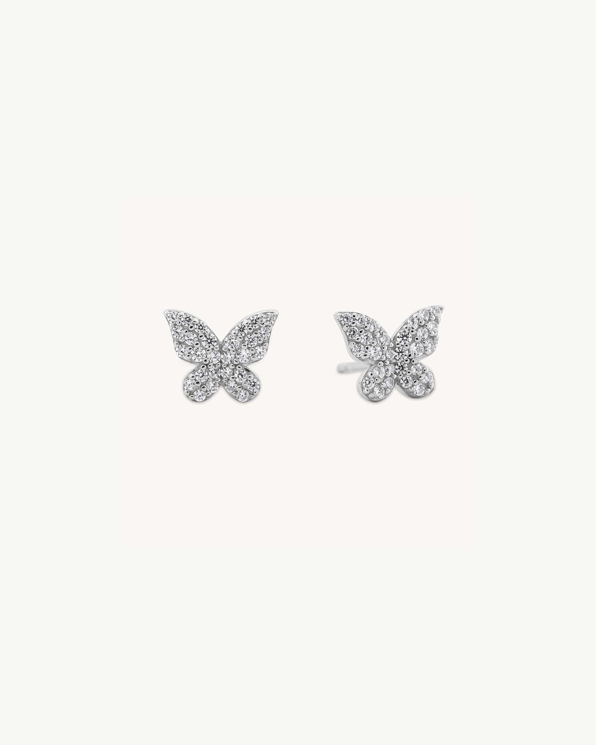 Petite Butterfly Stud Earrings