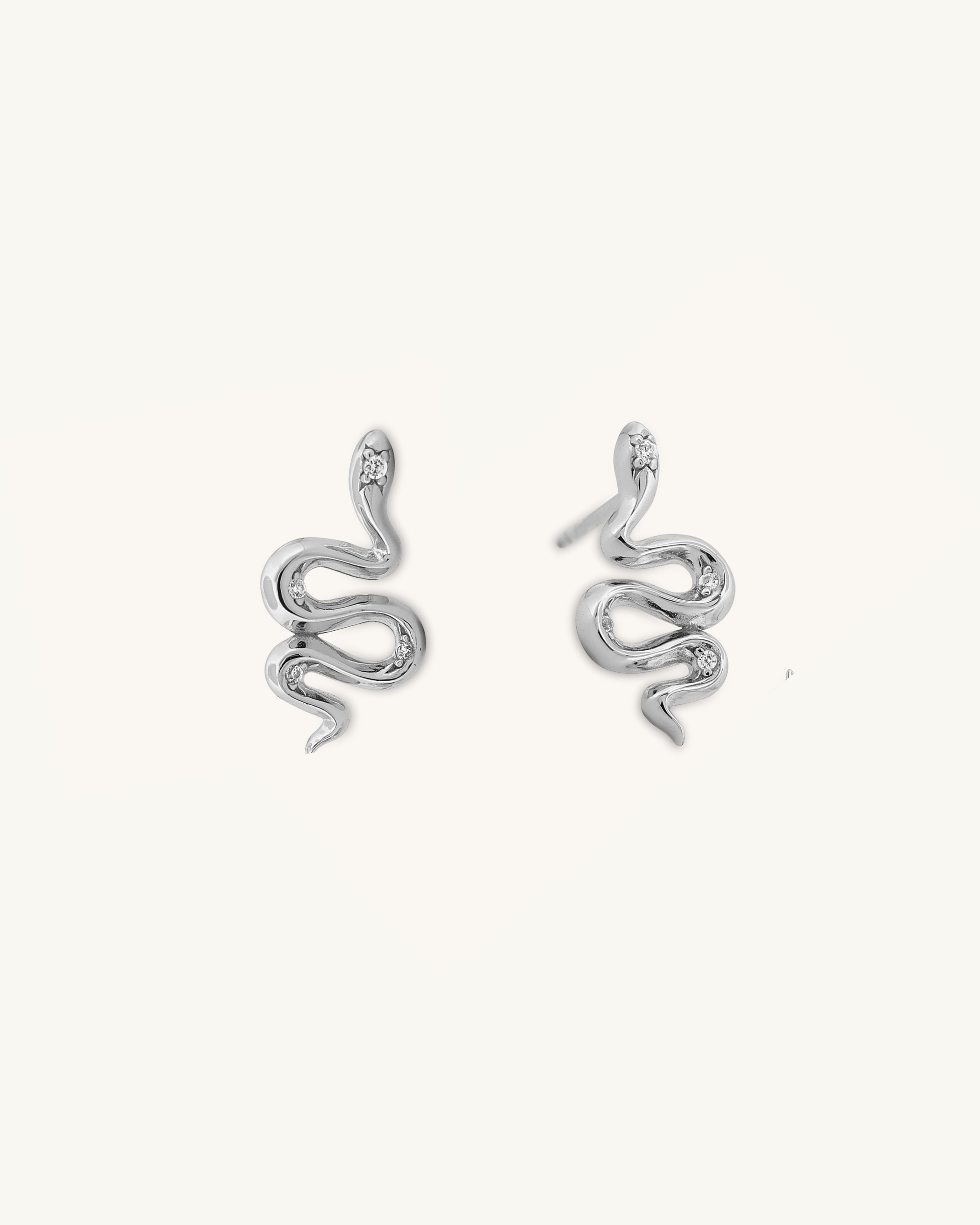 Nefertiti's Snake Earrings
