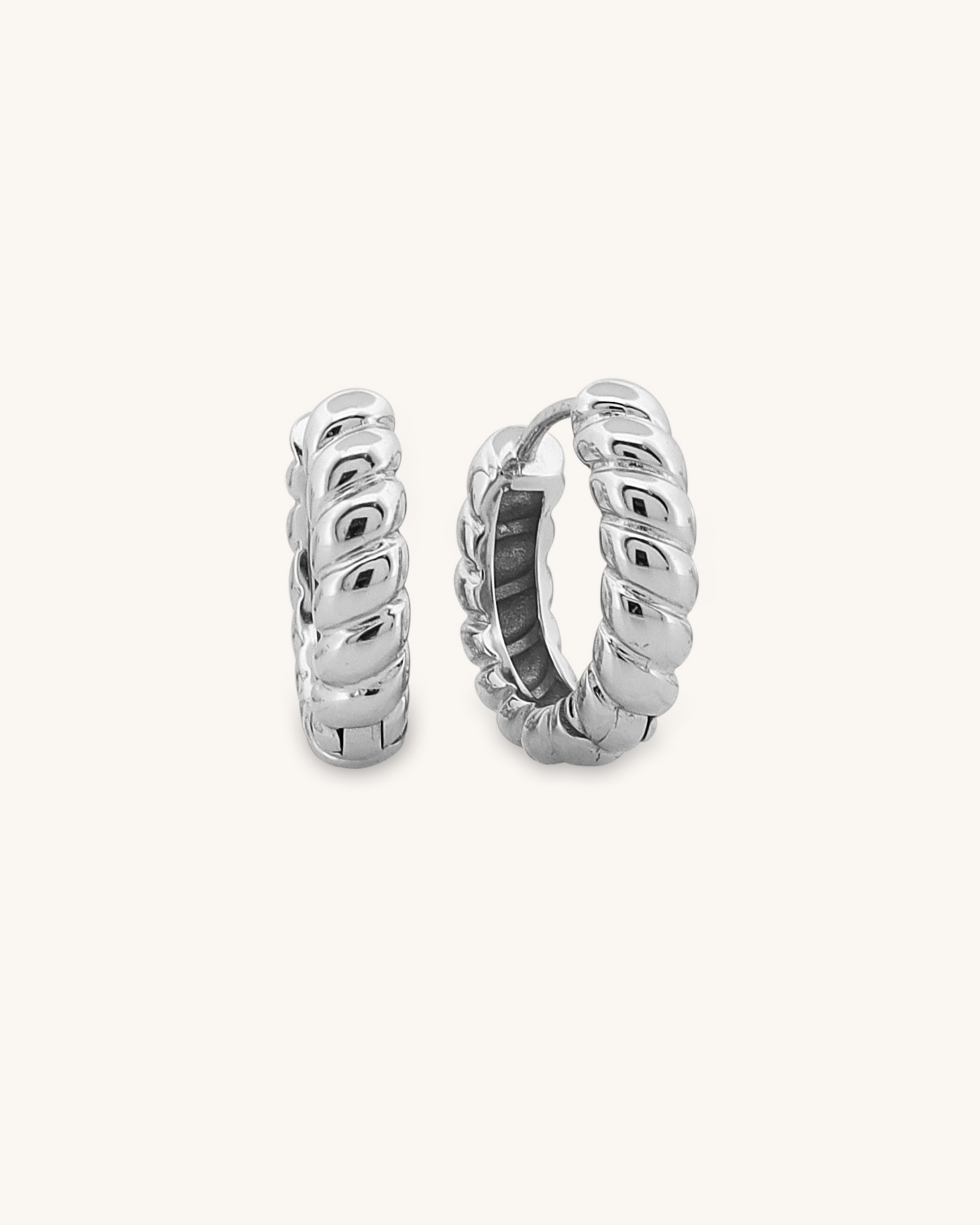 Twist Hoop Earrings