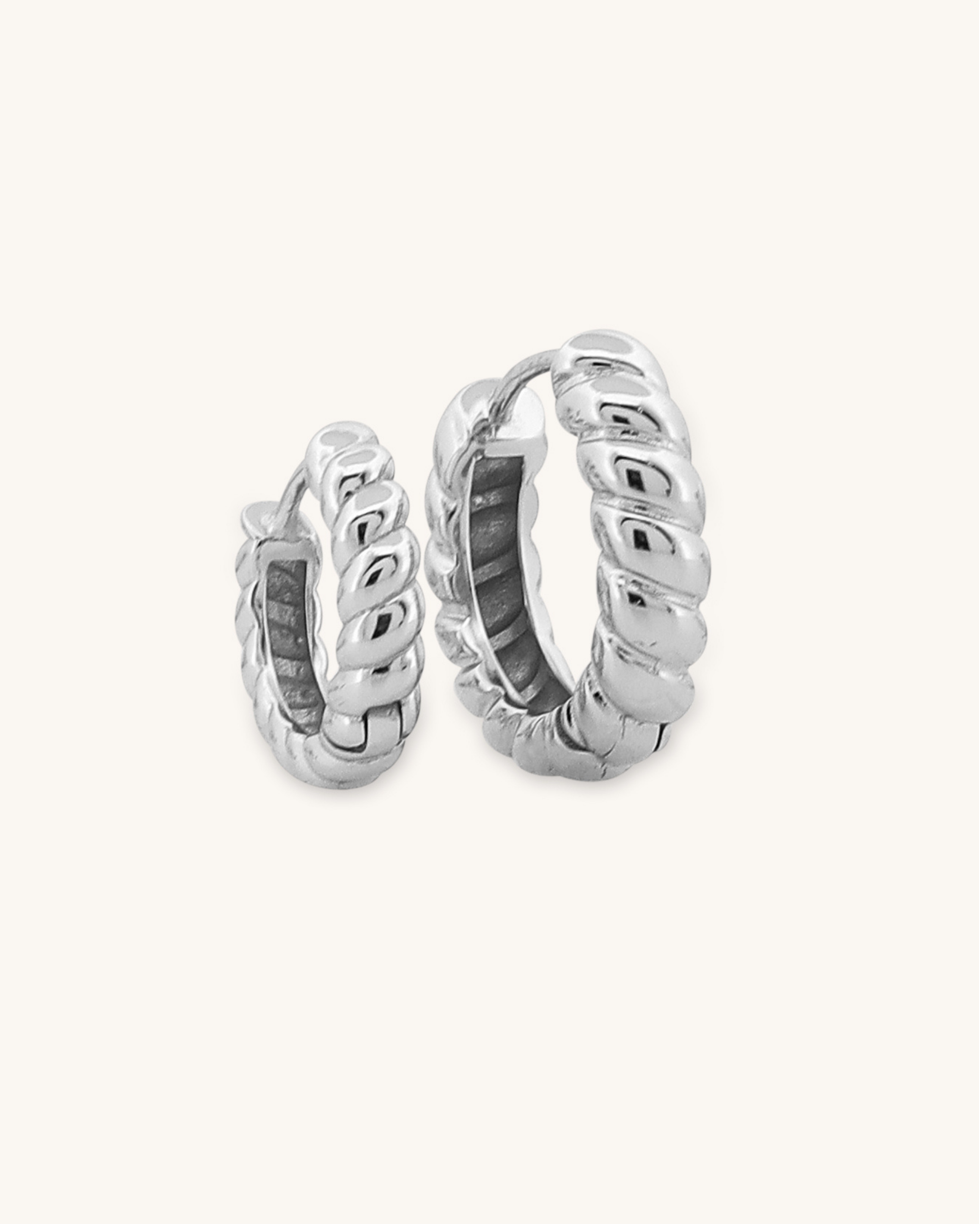 Twist Hoop Earrings