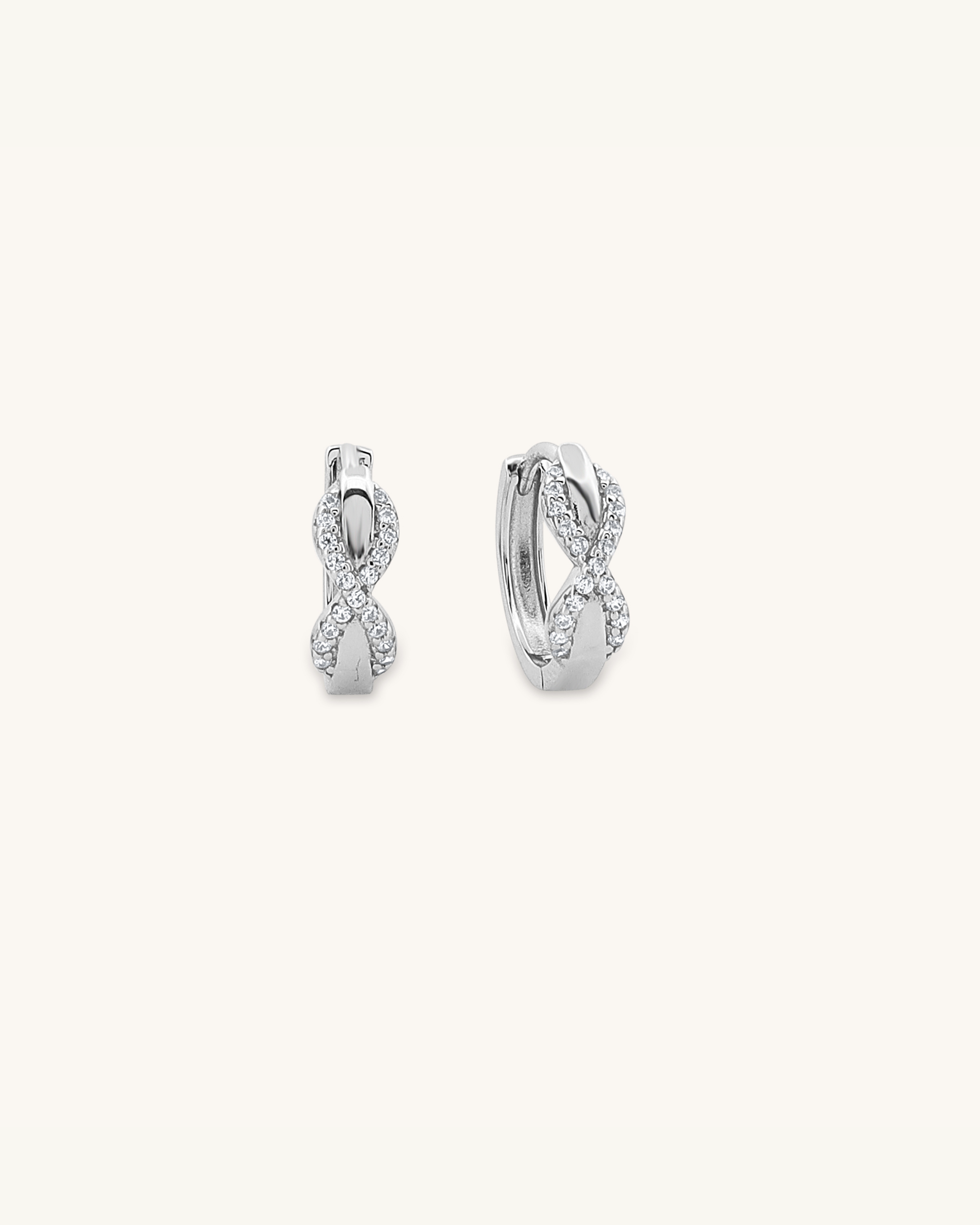Infinity Hoop Earrings