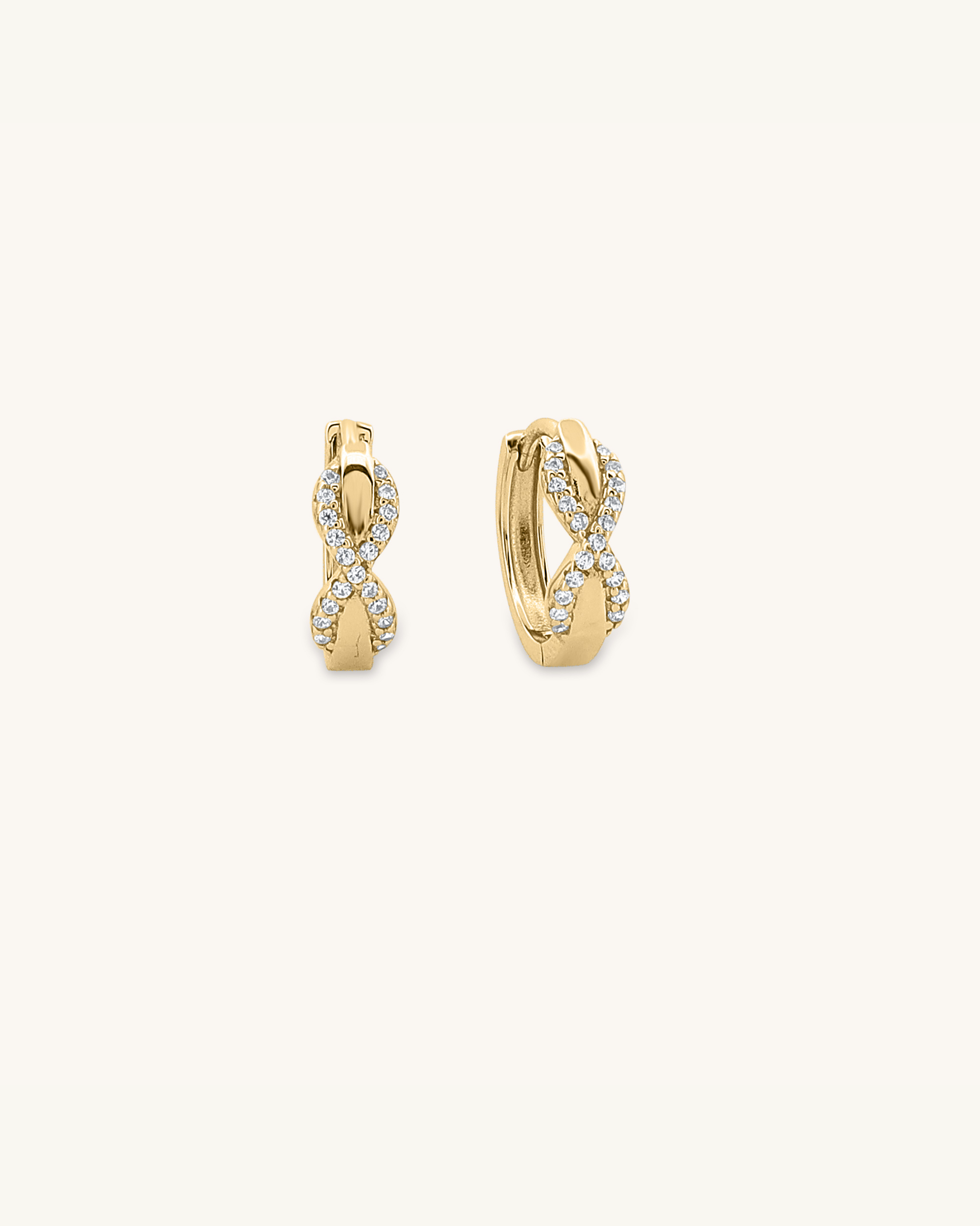 Infinity Hoop Earrings
