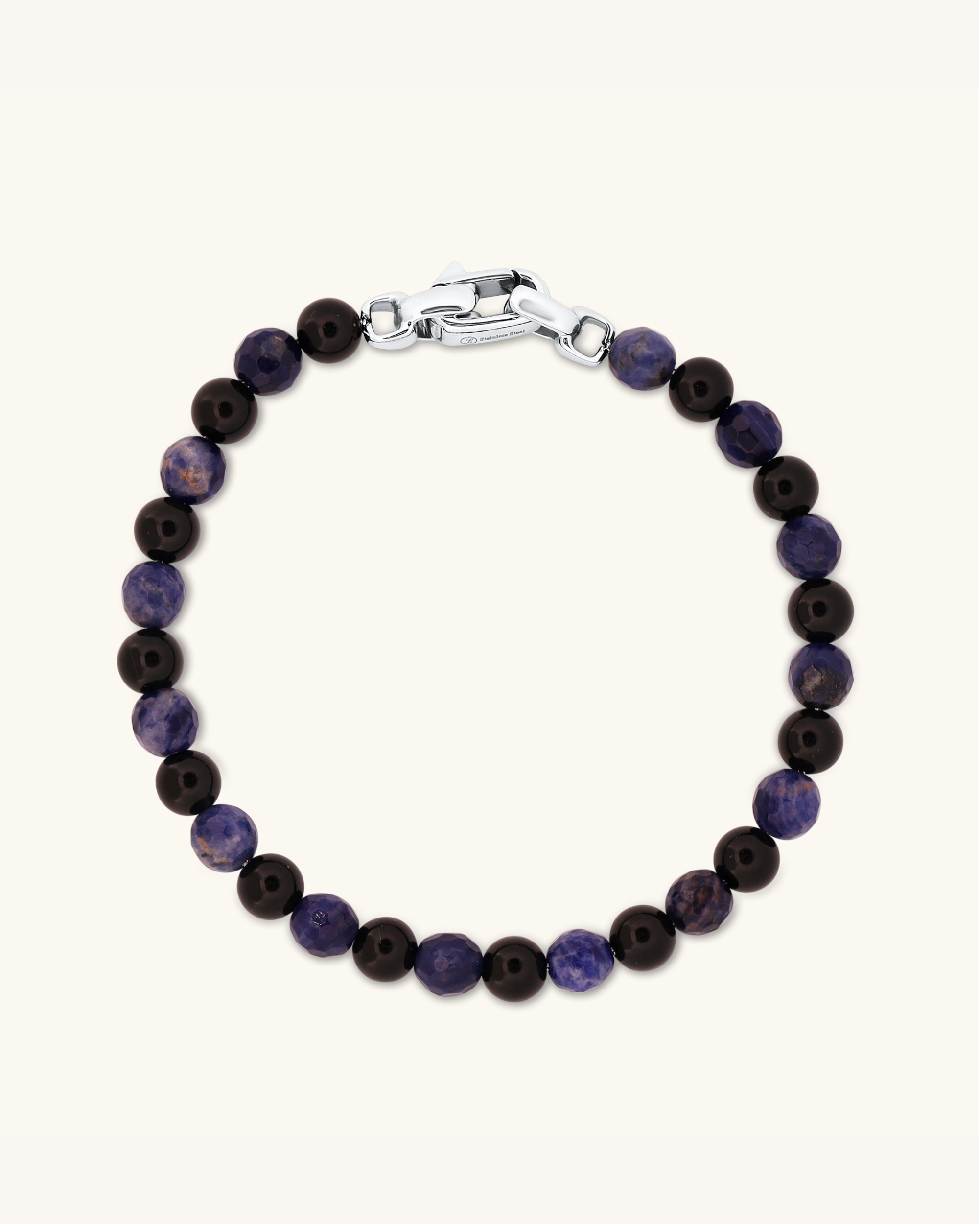 Blue Beaded Bracelet