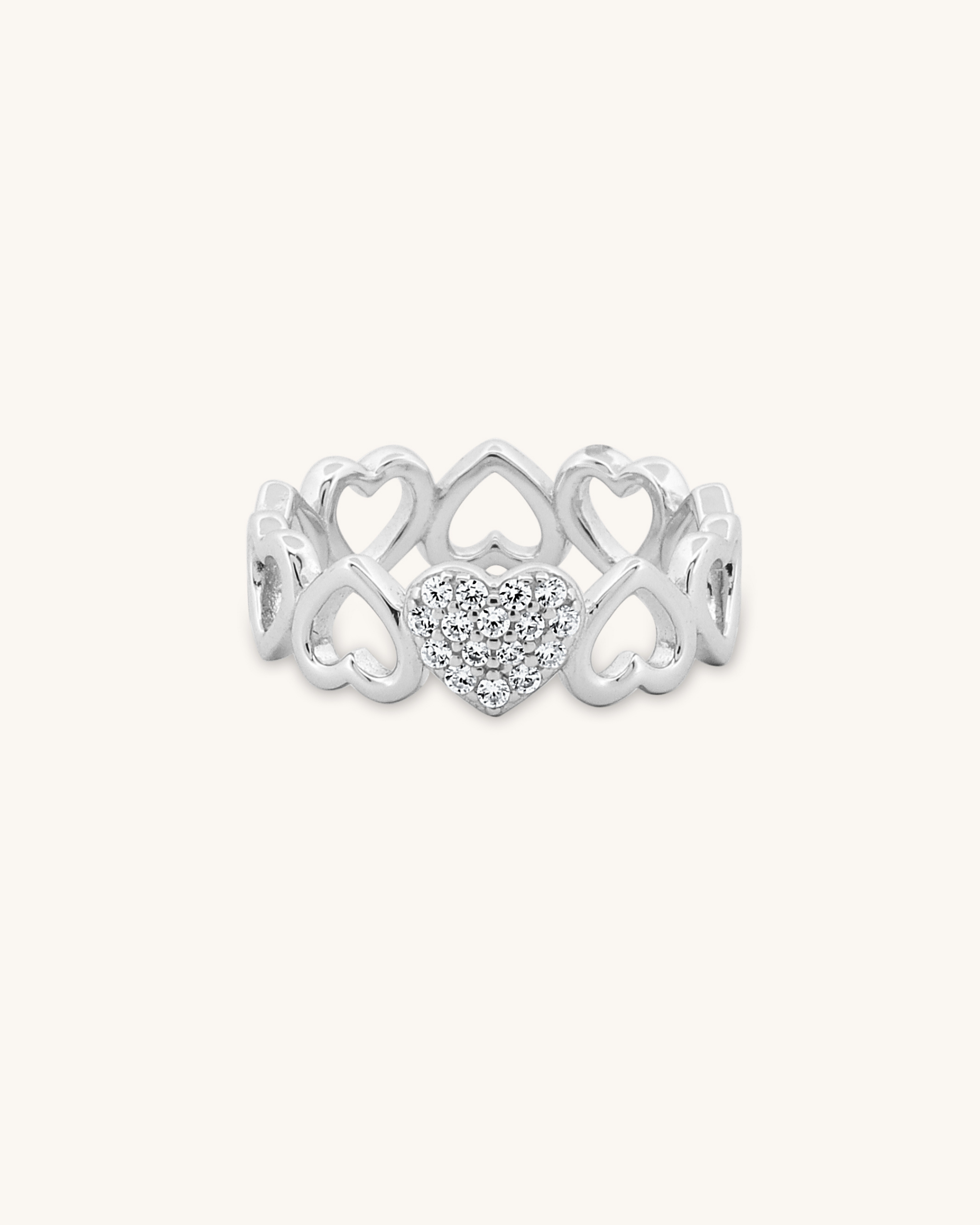 Eternity Hearts Ring