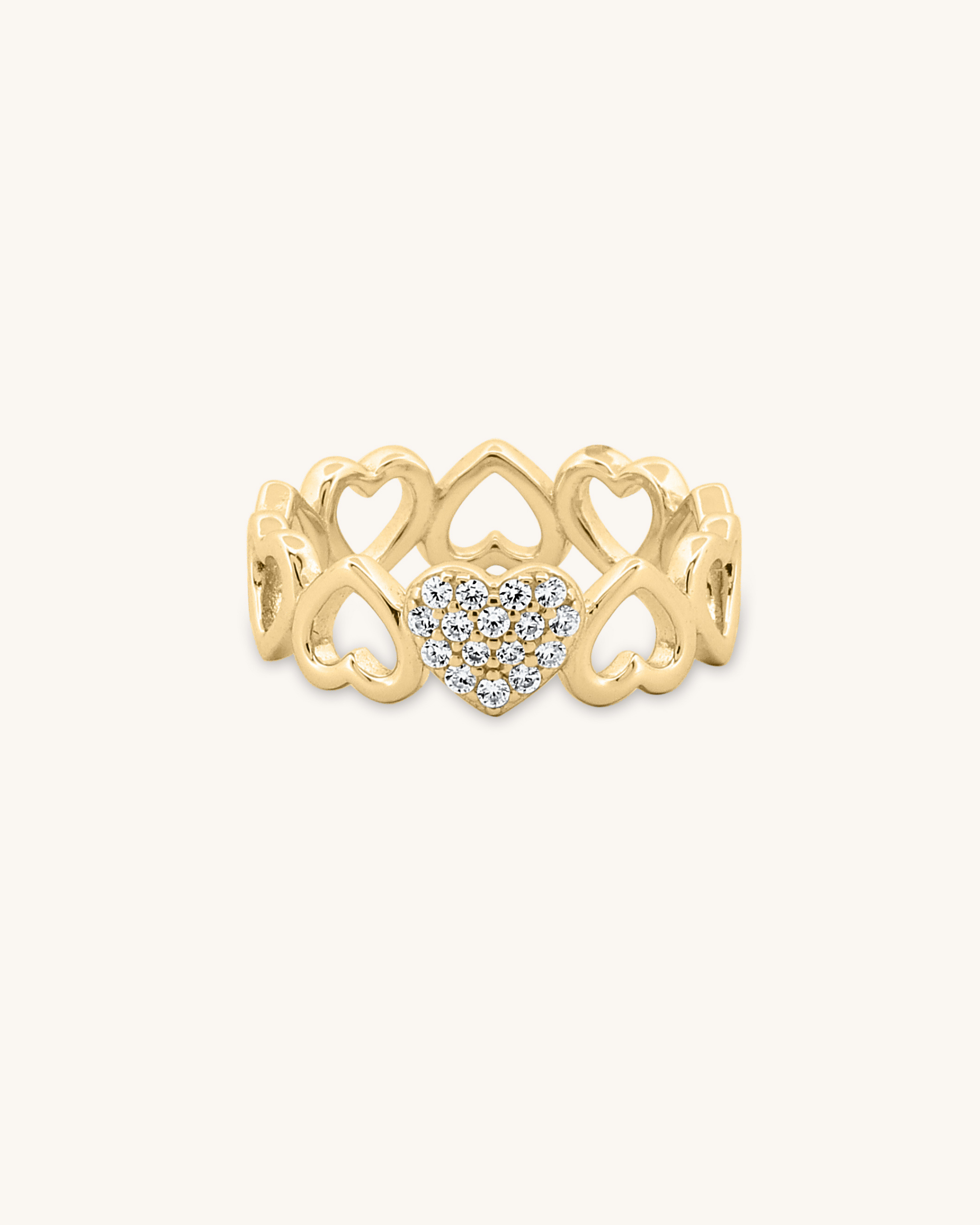 Eternity Hearts Ring