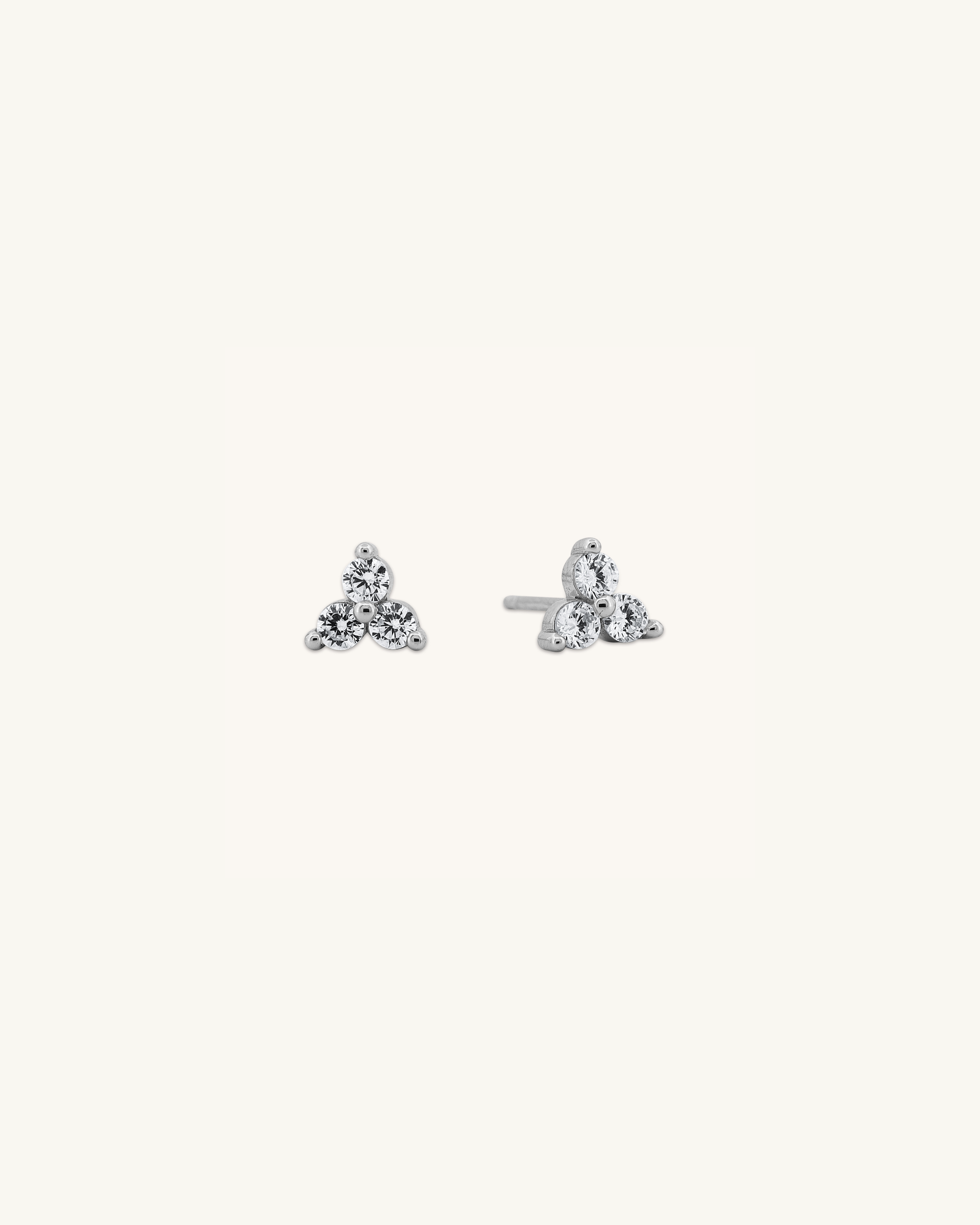 Trinity Stud Earrings