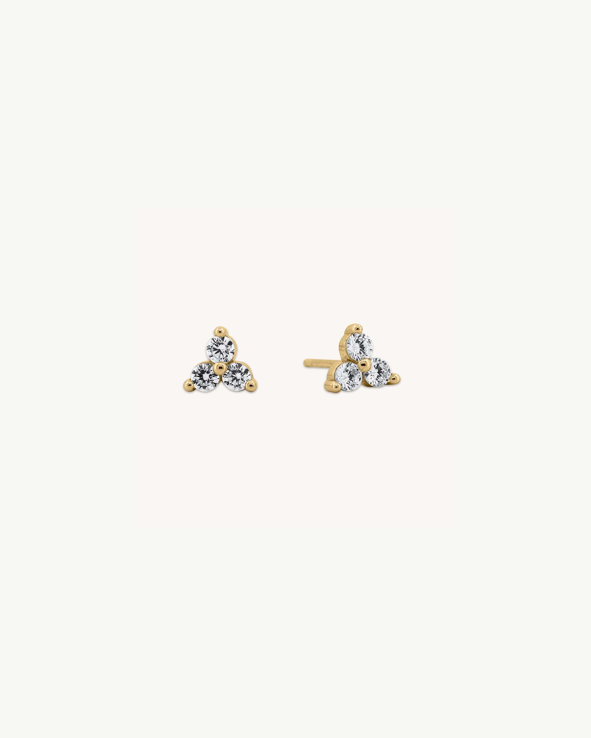 Trinity Stud Earrings