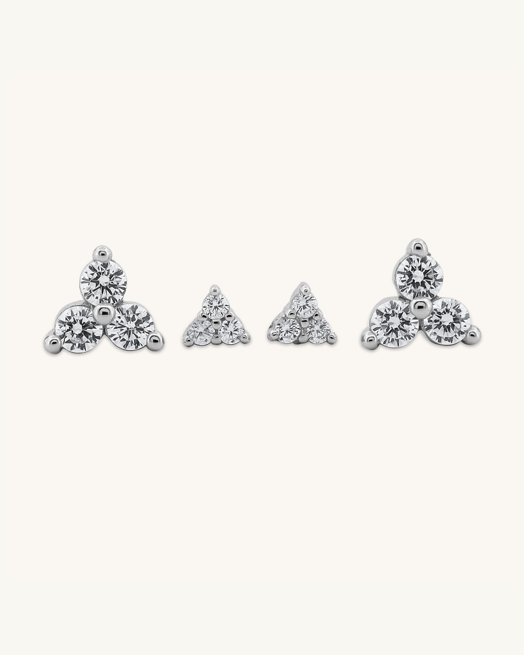Trinity Stud Earrings