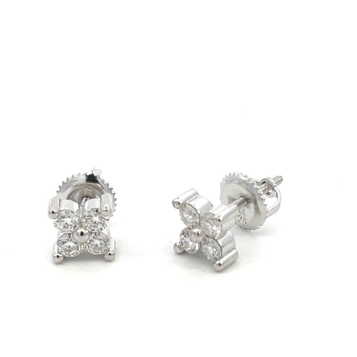 Clover Moissanite Earrings