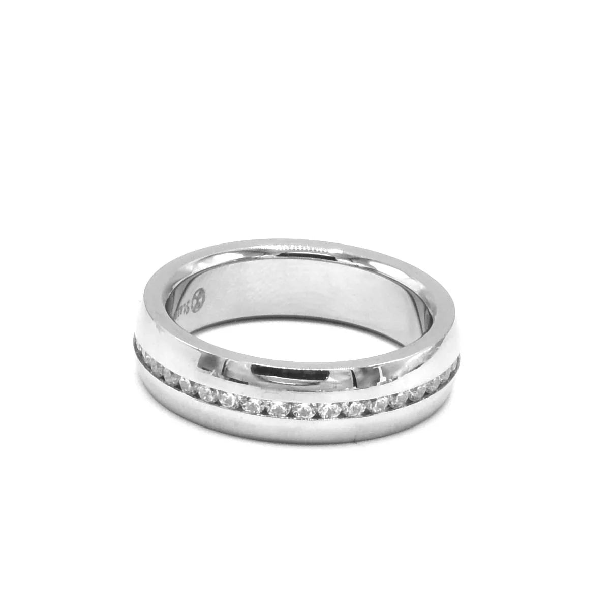 Round Stone Band Ring