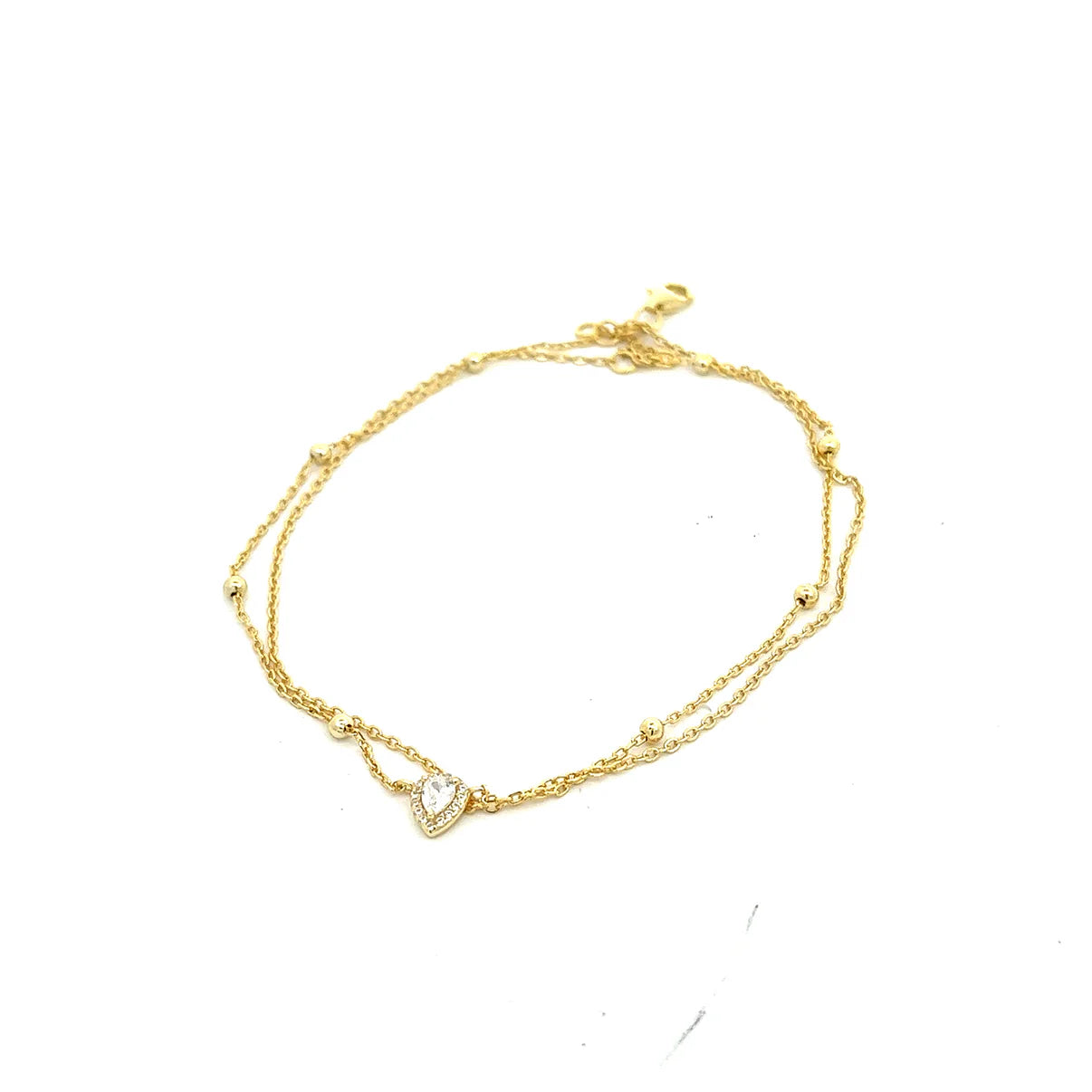 Teardrop Anklet