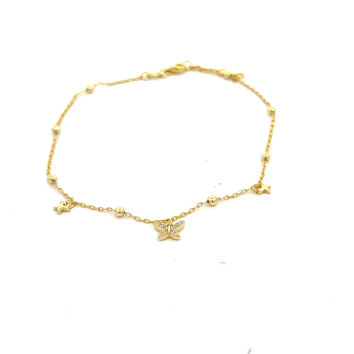 Dangling Butterfly Anklet