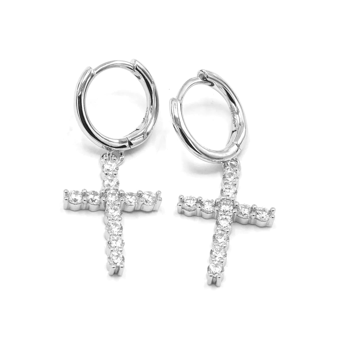 Tennis Cross Earrings