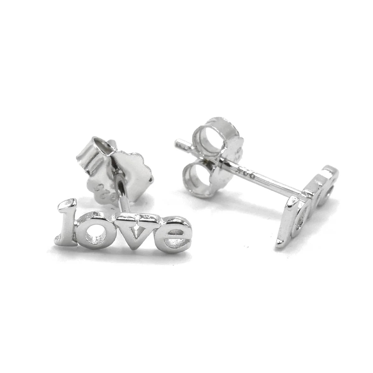 Love Stud Earrings