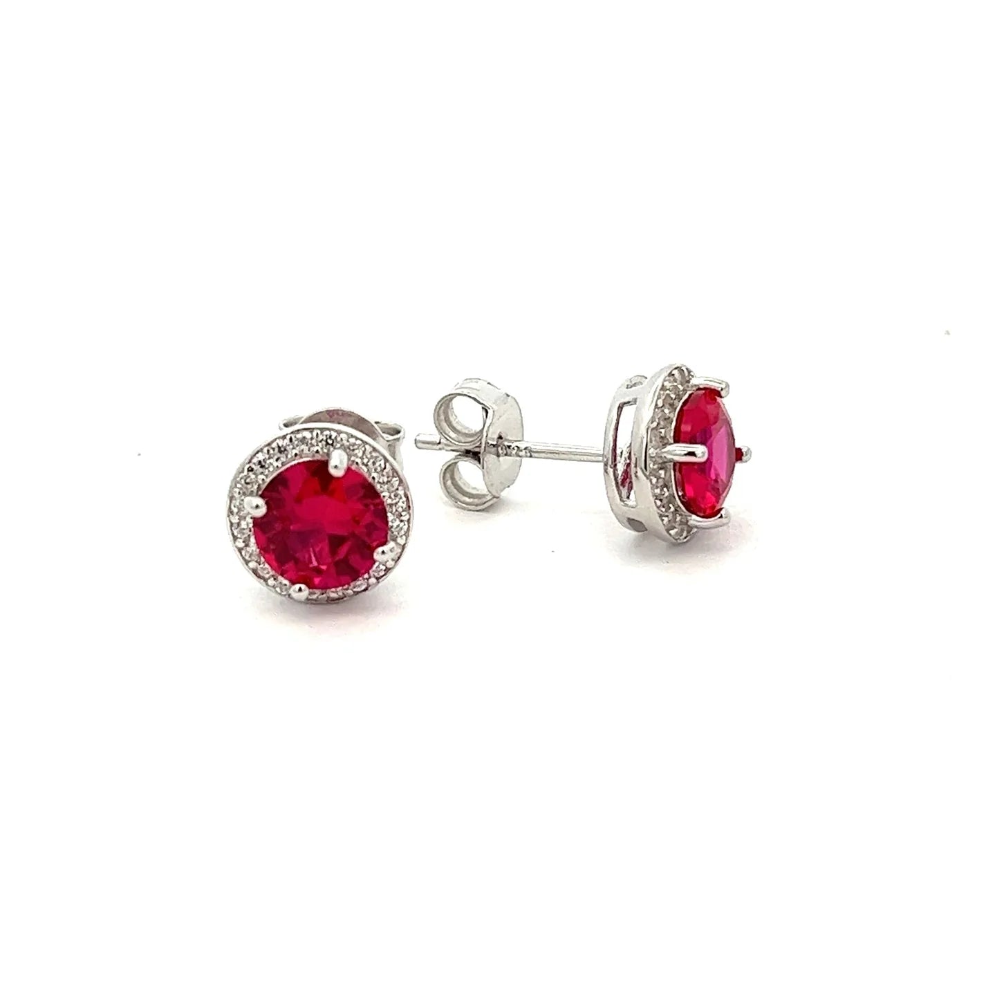 Birth Stone Stud Earrings