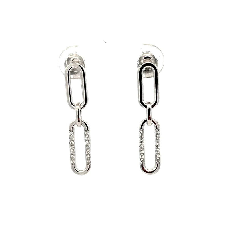 Papeclip Dangling Earring