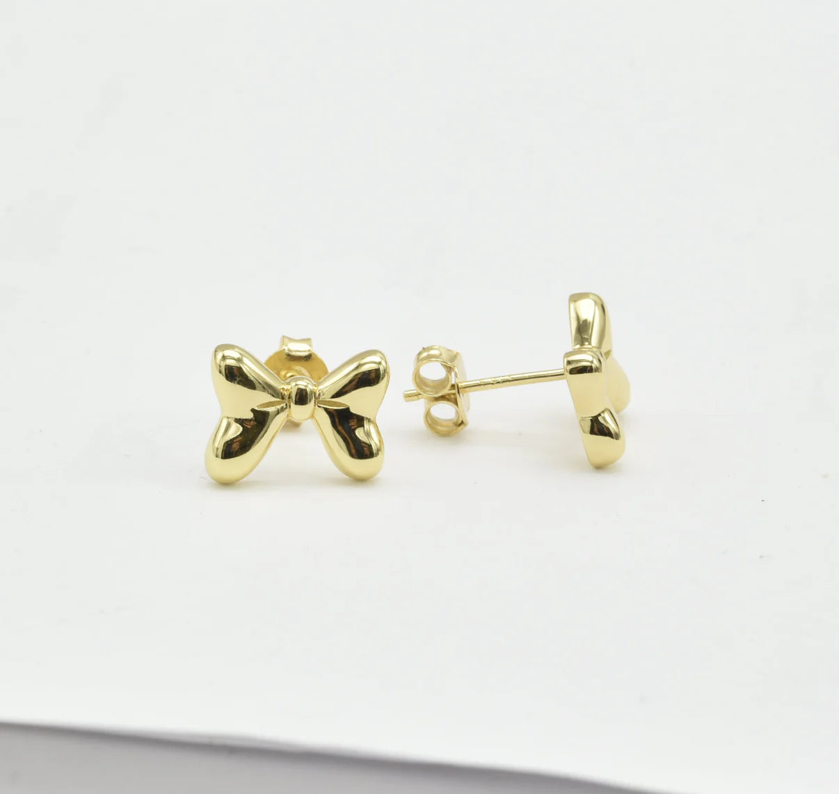 Plain Bow Earrings