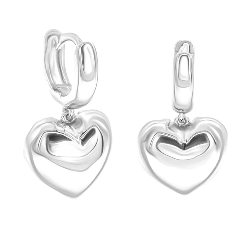 Dangling Heart Earrings