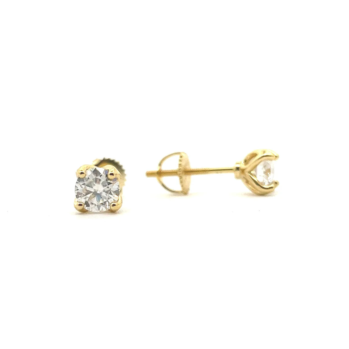 0.78 ct. (5mm) Stud Earring