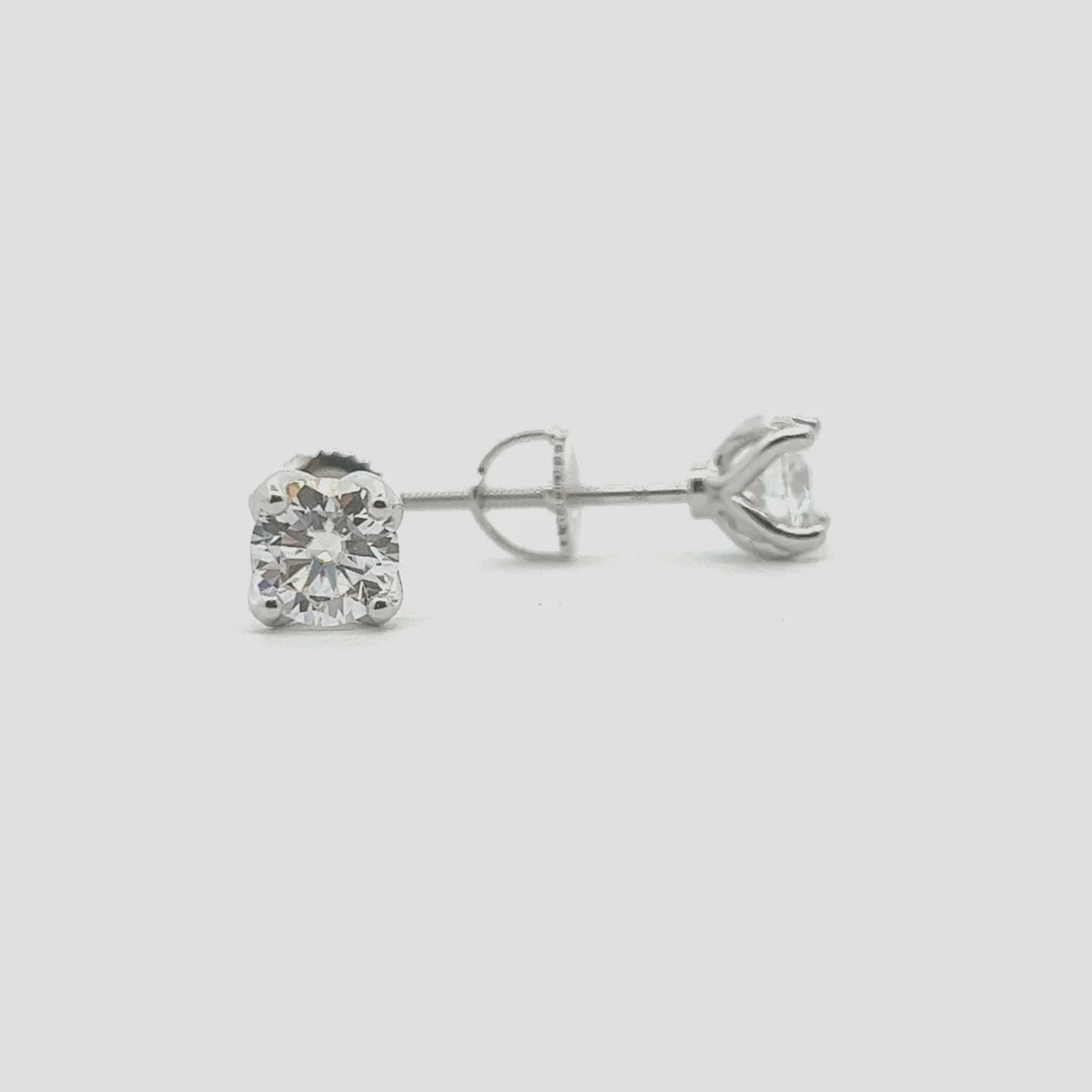 0.78 ct. (5mm) Stud Earring