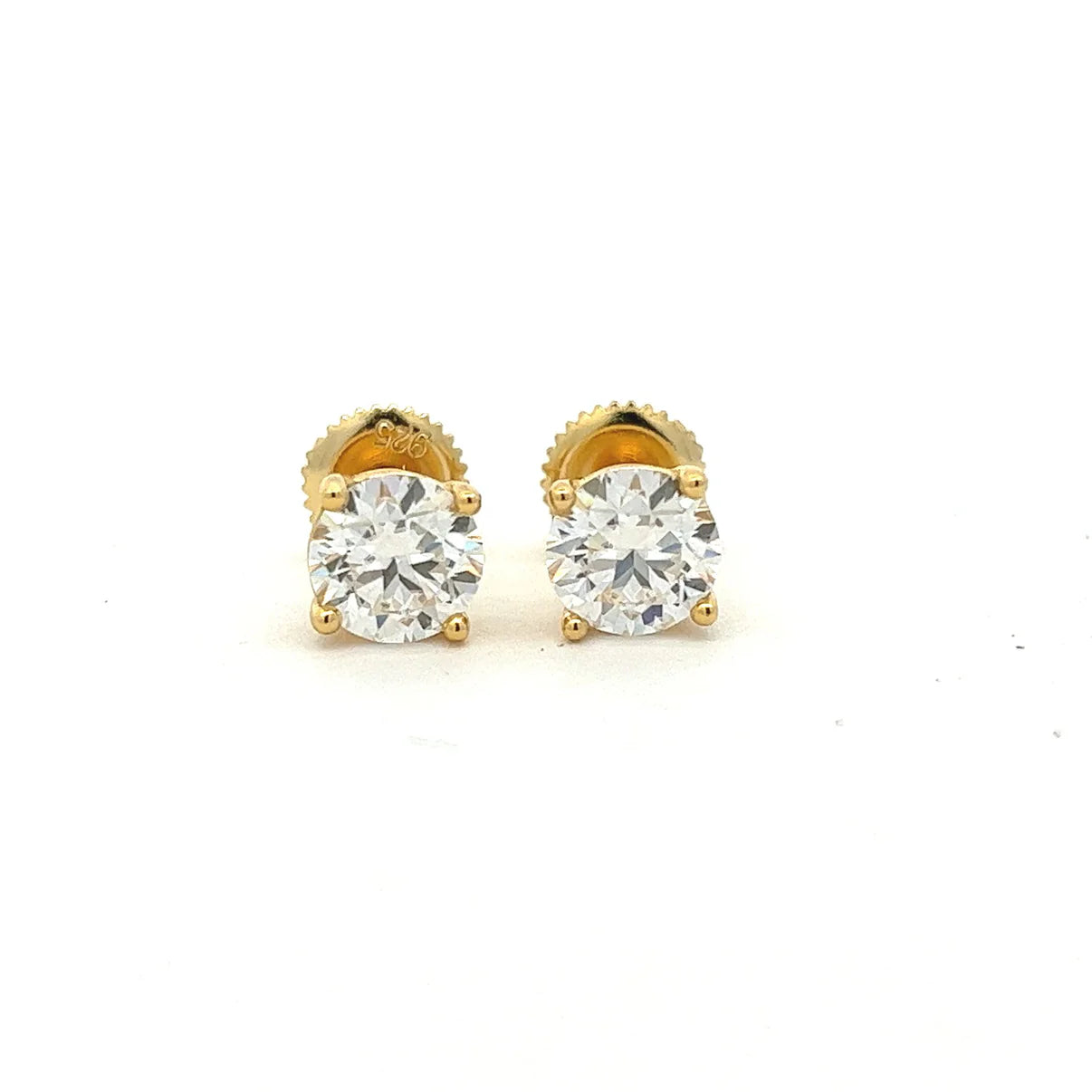 1.17 ct. (6mm) ct. Stud Earring