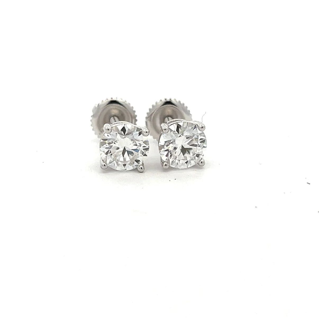 1.17 ct. (6mm) ct. Stud Earring