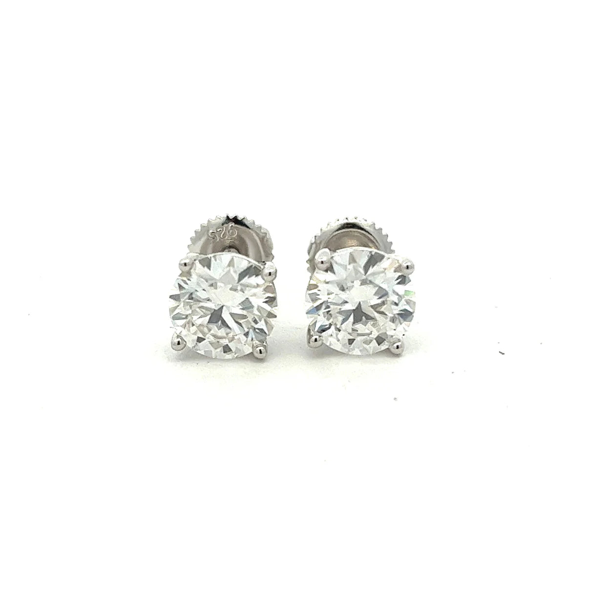 2 ct. (7mm)  Stud Earring