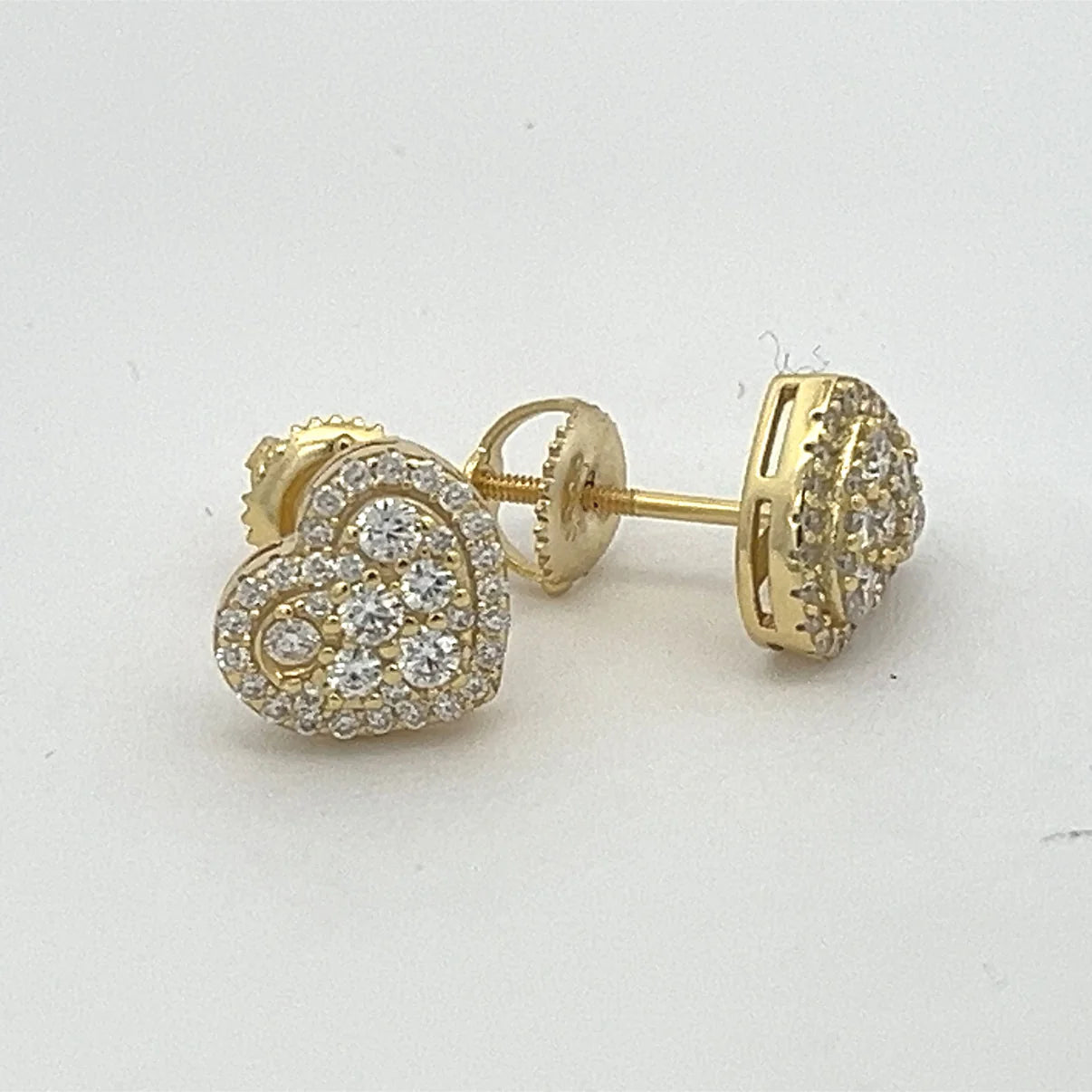 Heart Shape Stud Earring