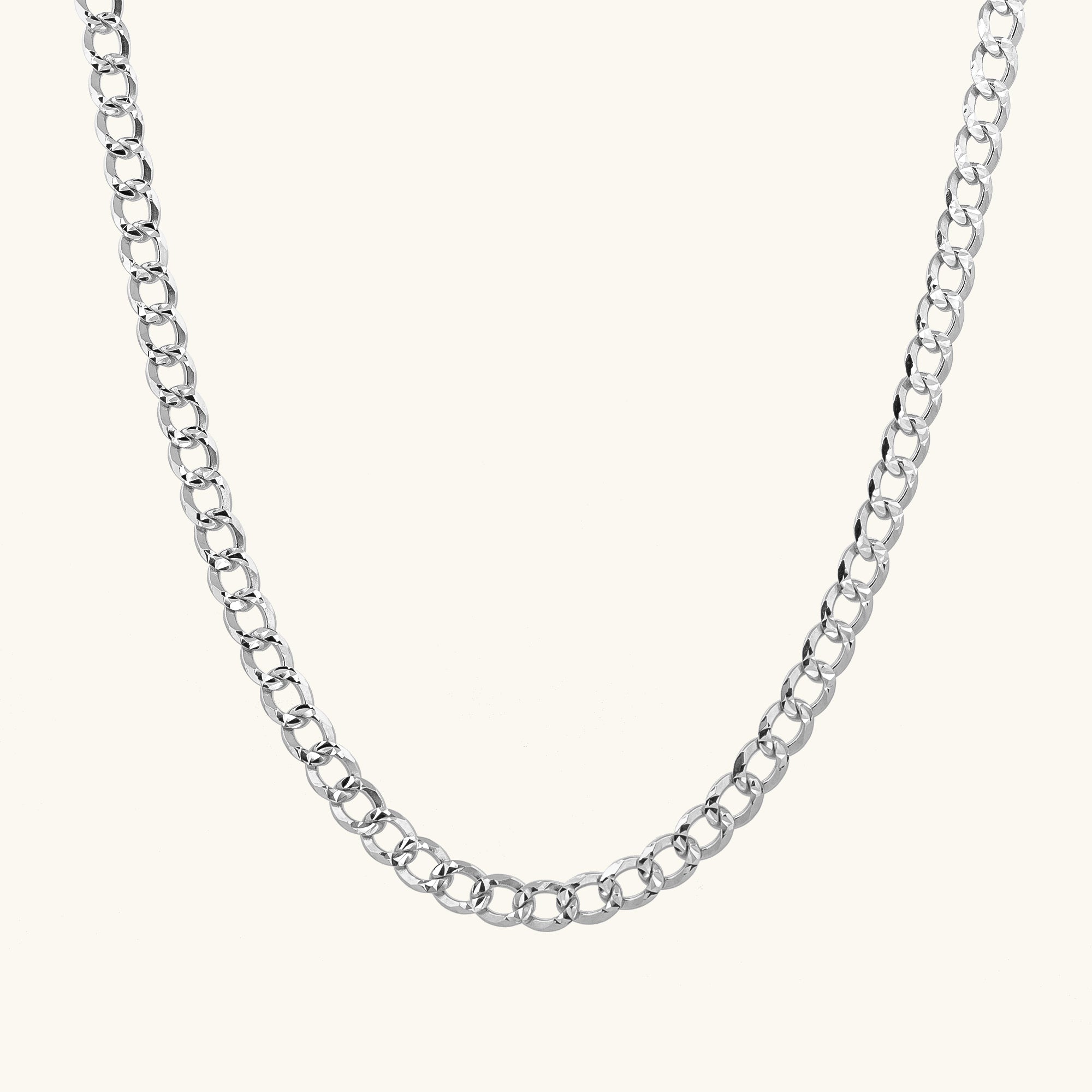 5mm Diamond Cut Cuban Chain